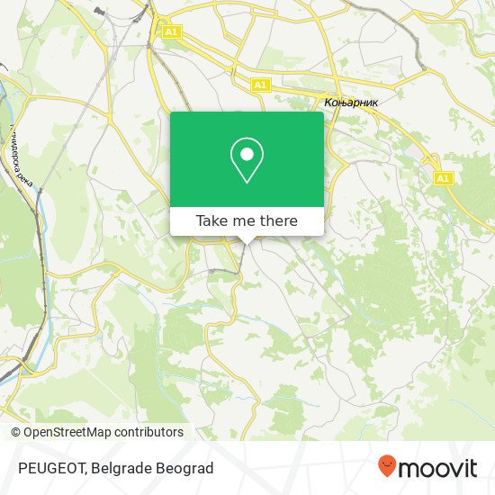 PEUGEOT map