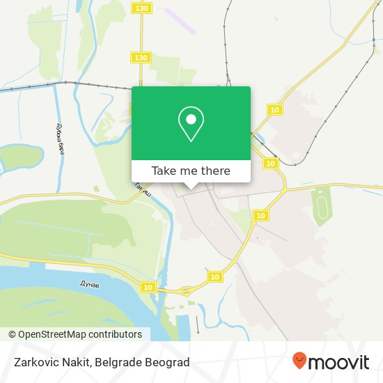 Zarkovic Nakit map