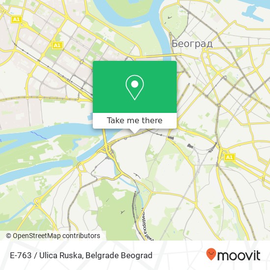 E-763 / Ulica Ruska map