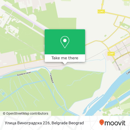 Улица Виноградска 226 map