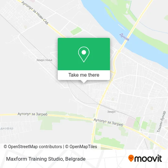 Maxform Training Studio map