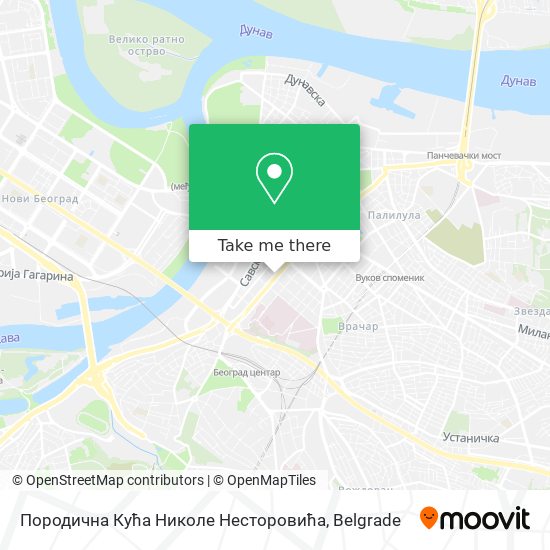 Породична Кућа Николе Несторовића map