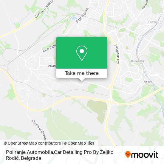 Poliranje Automobila,Car Detailing Pro By Željko Rodić map