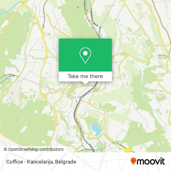 Coffice - Kancelarija map