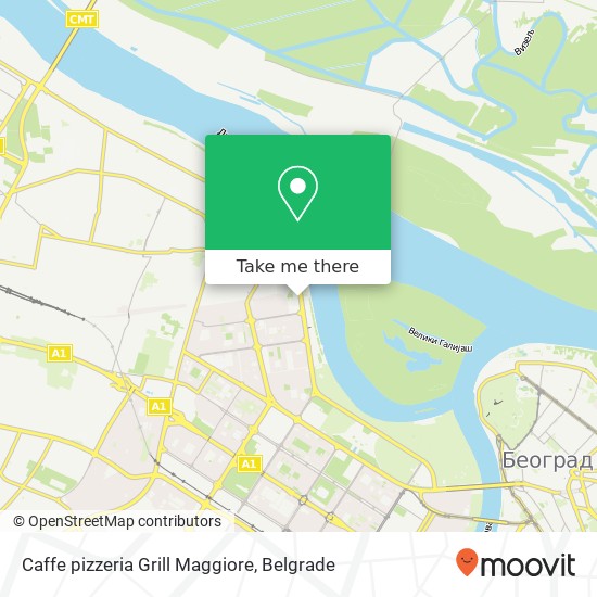 Caffe pizzeria Grill Maggiore map