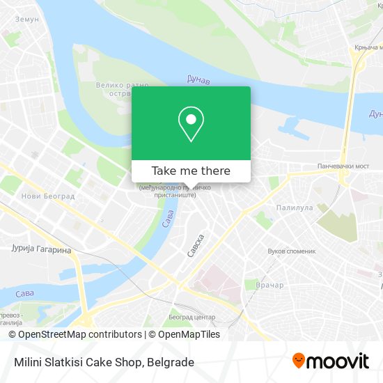 Milini Slatkisi Cake Shop map