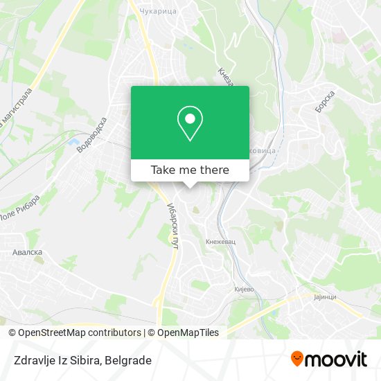 Zdravlje Iz Sibira map