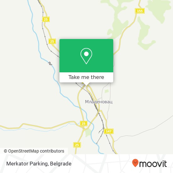 Merkator Parking map