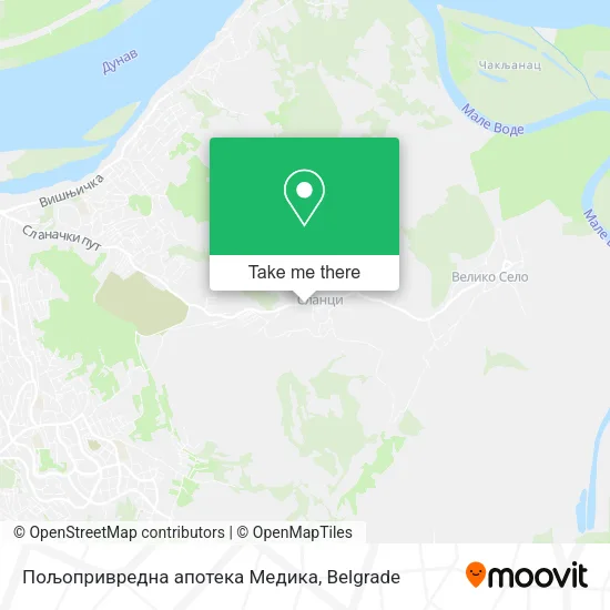 Пољопривредна апотека Медика map