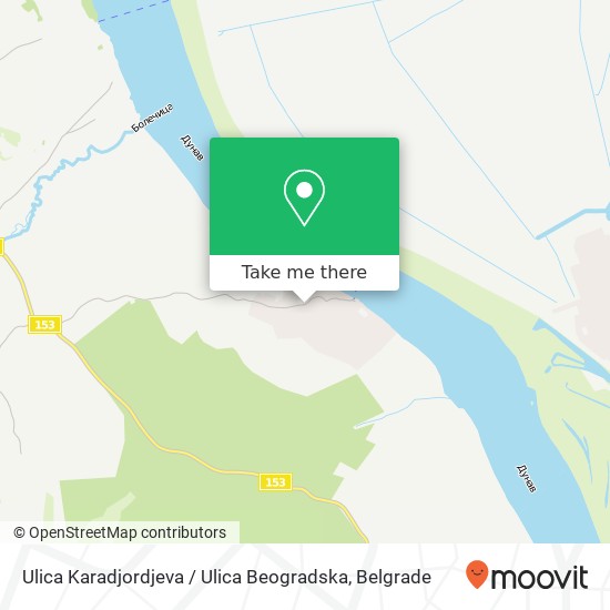 Ulica Karadjordjeva / Ulica Beogradska map