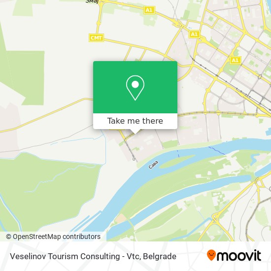 Veselinov Tourism Consulting - Vtc map