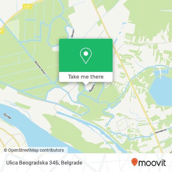 Ulica Beogradska 34Б map