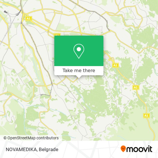 NOVAMEDIKA map