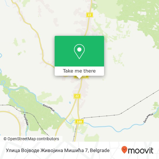 Улица Војводе Живојина Мишића 7 map