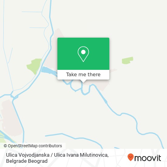 Ulica Vojvodjanska / Ulica Ivana Milutinovica map