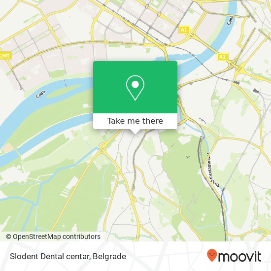 Slodent Dental centar map