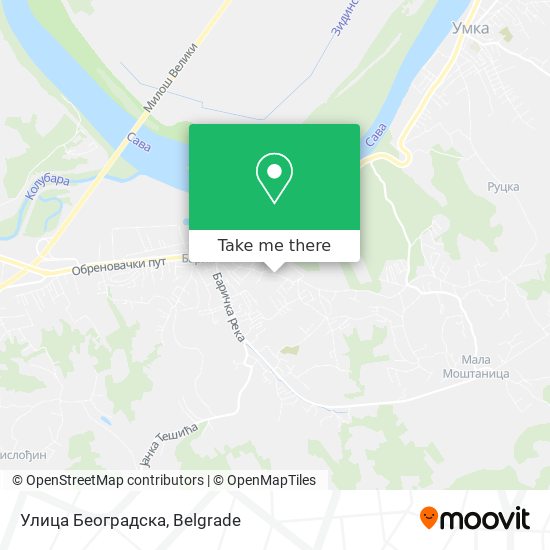 Улица Београдска map