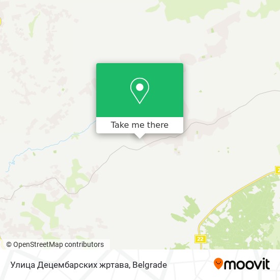 Улица Децембарских жртава map