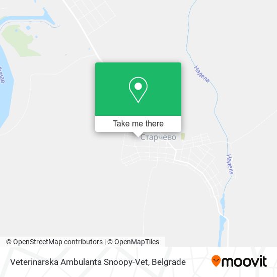 Veterinarska Ambulanta Snoopy-Vet map