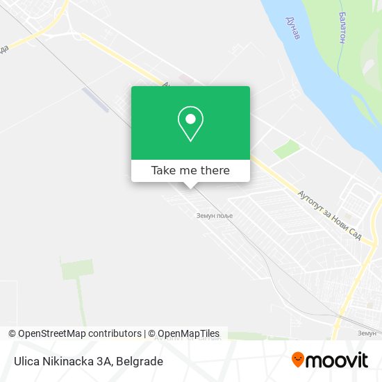 Ulica Nikinacka 3А map