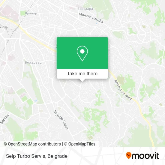 Selp Turbo Servis map