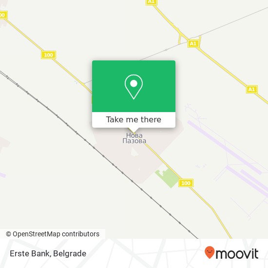 Erste Bank map