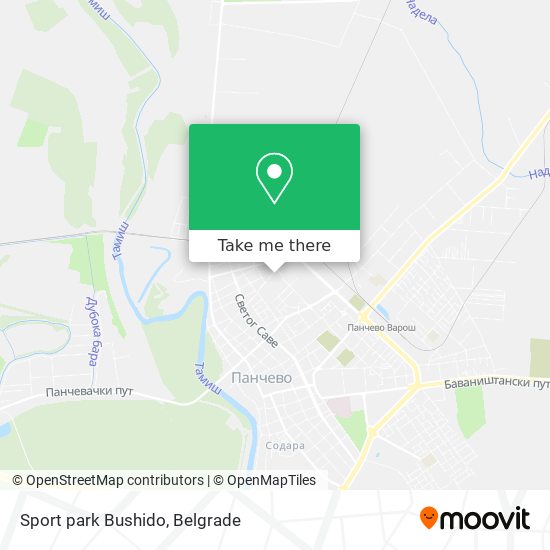 Sport park Bushido map