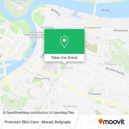 Premium Skin Care - Murad map