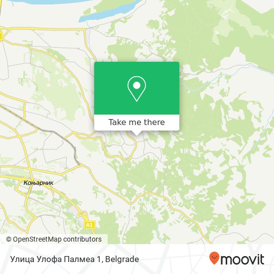 Улица Улофа Палмеа 1 map