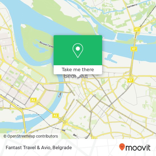 Fantast Travel & Avio map