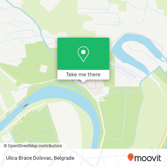 Ulica Brace Dolovac map