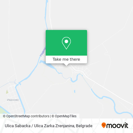 Ulica Sabacka / Ulica Zarka Zrenjanina map