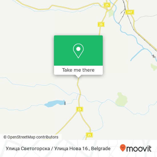 Улица Светогорска / Улица Нова 16. map