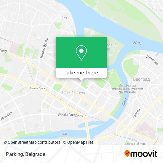 Parking map