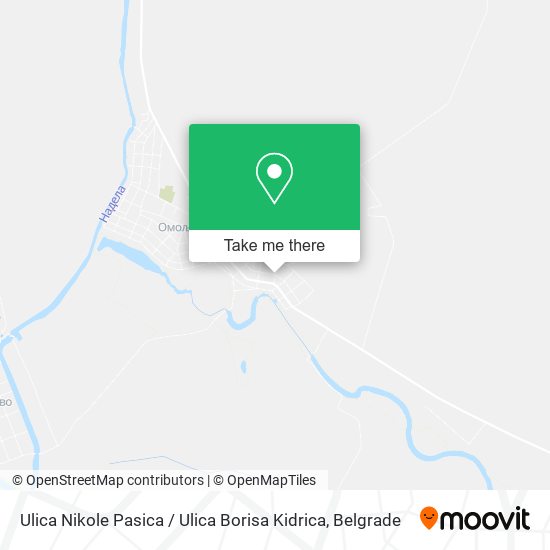 Ulica Nikole Pasica / Ulica Borisa Kidrica map