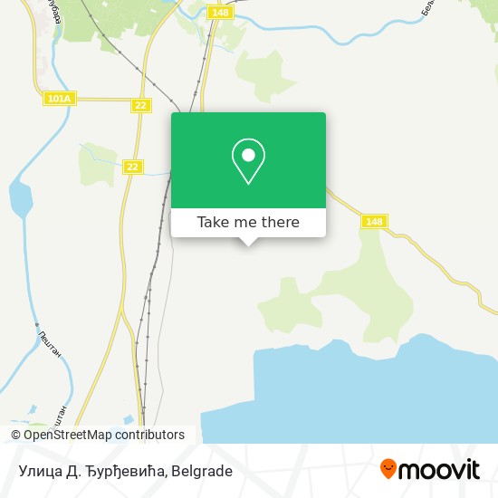 Улица Д. Ђурђевића map