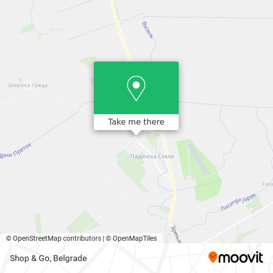 Shop & Go map