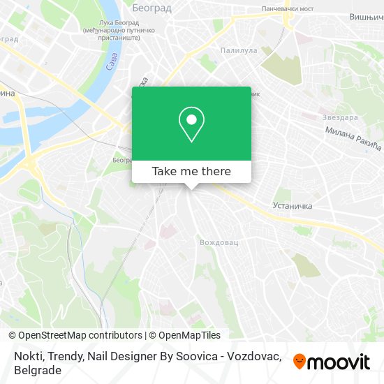 Nokti, Trendy, Nail Designer By Soovica - Vozdovac map