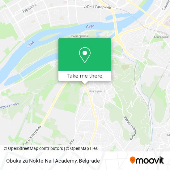 Obuka za Nokte-Nail Academy map