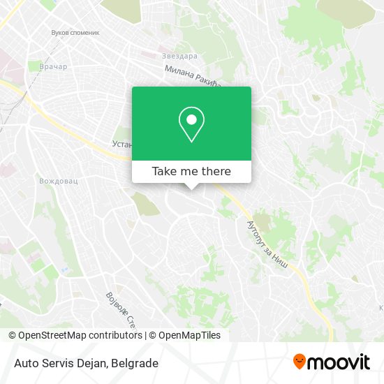 Auto Servis Dejan map