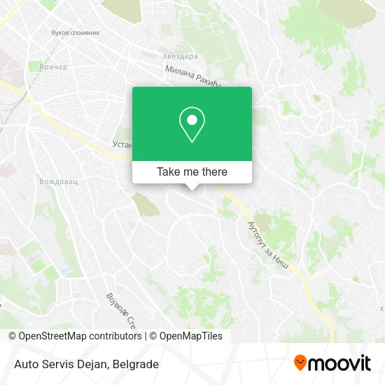 Auto Servis Dejan map