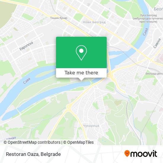 Restoran Oaza map