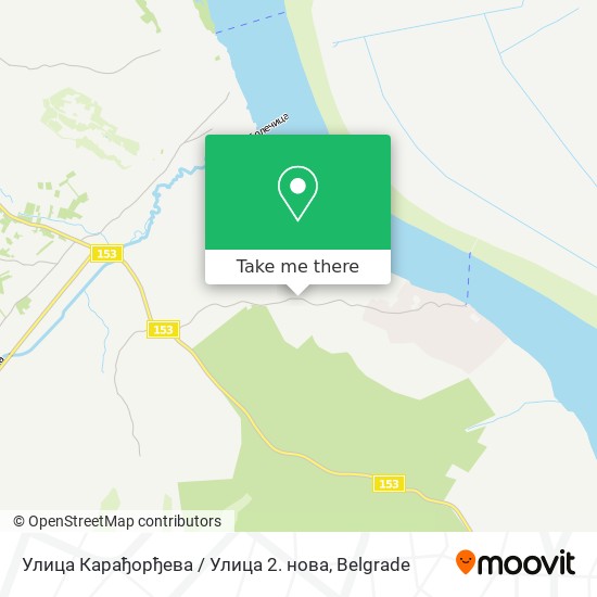 Улица Карађорђева / Улица 2. нова map