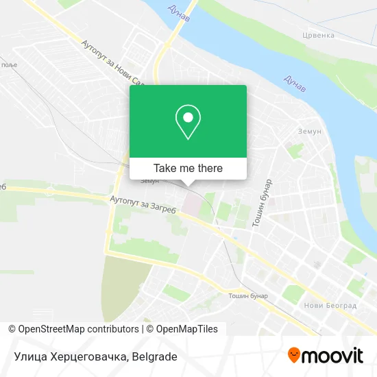 Улица Херцеговачка map