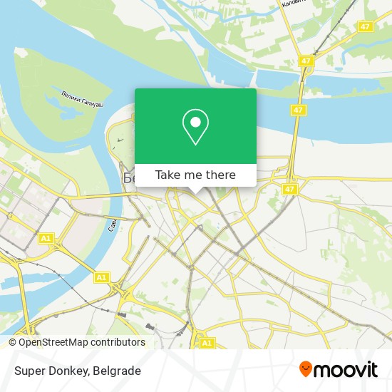 Super Donkey map