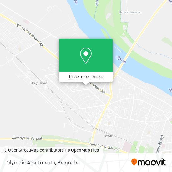 Olympic Apartments map