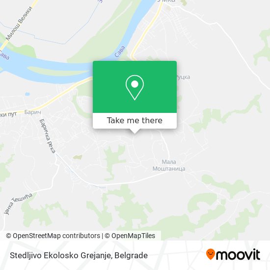 Stedljivo Ekolosko Grejanje map