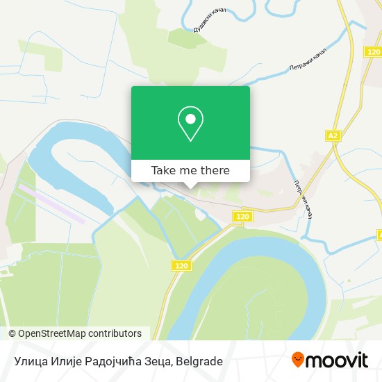 Улица Илије Радојчића Зеца map