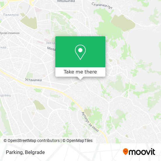 Parking map