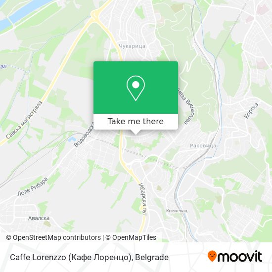 Caffe Lorenzzo (Кафе Лоренцо) map